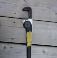 12″ Ratcheting Pipe Wrench – $20