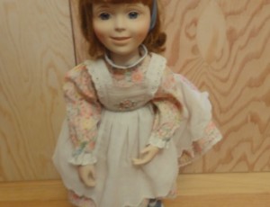 Collectible Porcelain Doll – $5