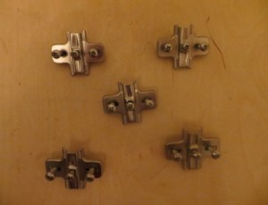 Cabinet Hinges – $25