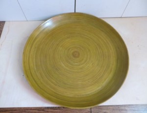 Round Bamboo Tray – $25