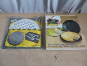 Lattice Pie-Top Cutter and Pie Crust Crisper and Shield – $10
