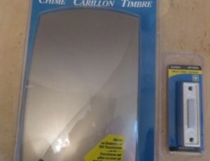 Carlon Wired Chime Door Bell – $20