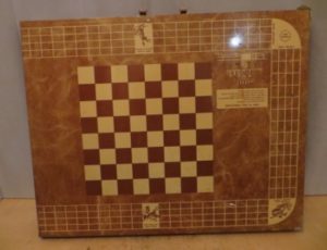 Vintage Metal Folding Game Table Poker – $85