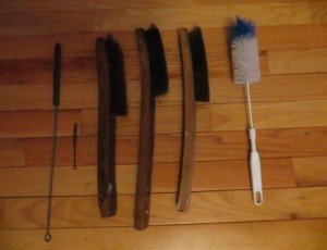 Steel, Metal, and Plastic Brushes – $5