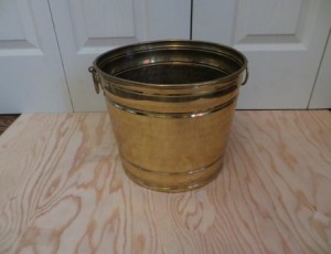 Brass Bucket – $20