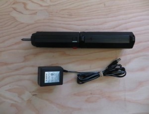 Cordless Reversible Screw Driver – $10