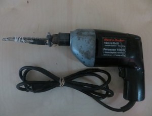 Black & Decker Reversible 10mm Drill – $15