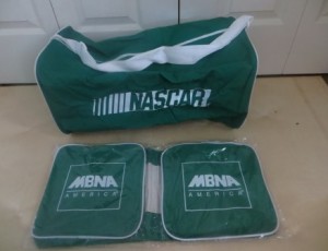 2 NASCAR MNBA Sport Bags – $5