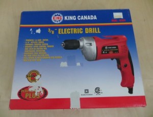 KING CANADA 3/8″ Electric Drill – $30