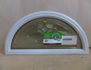 Semicircular Glass Insert – $45