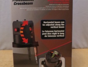 Professional Crossbeam Laser Level – $45