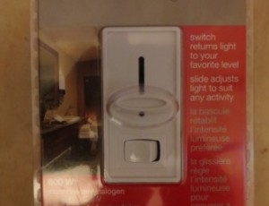 Lutron Dimmer/Switch – $10