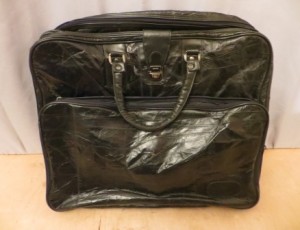 Leather Travel Bag – $25